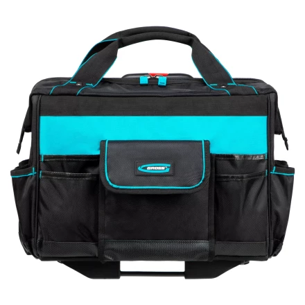 Сумка для инструмента Gross 90277, 460х240х340мм, выдвижная рукоятка, колеса купить в Нижневартовске