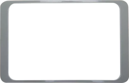 Вставка СВЕТОЗАР "ГАММА" декоративная двойная, цвет серый SV-54174-GR купить в Нижневартовске