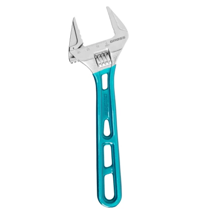 Ключ разводной 200 мм Gross 15558, CrV, облегченный купить в Нижневартовске