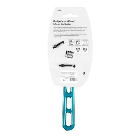 Ключ разводной 200 мм Gross 15558, CrV, облегченный купить в Нижневартовске