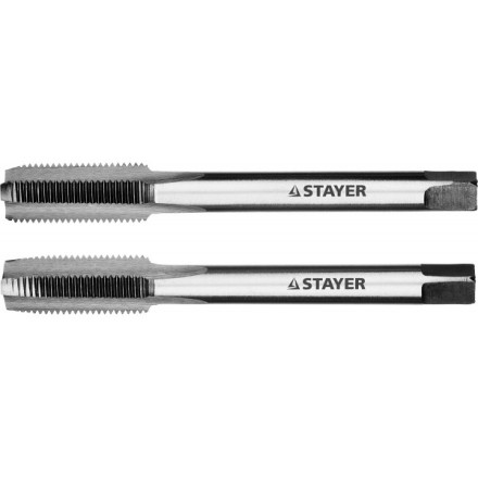 Комплект метчиков STAYER &quot;MASTER&quot;, сталь 9ХС, М10х1,0, 2 шт 28025-10-1.0-H2 купить в Нижневартовске