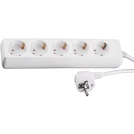 Удлинитель СВЕТОЗАР электрический с заземлением, евро, 5 гнезд, 3м SV-55053-3 купить в Нижневартовске