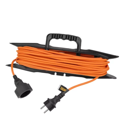 Удлинитель-шнур силовой Denzel Garden Series, б/з, ПВС, 20м, 1 розетка, 2 x 1 мм, 3 м 37402 купить в Нижневартовске