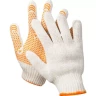 Перчатки STAYER "МASTER" трикотажные, 7 класс, х/б, с защитой от скольжения, S-M 11404-S купить в Нижневартовске
