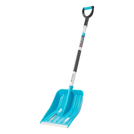 Лопата для уборки снега Palisad 61776, полипропилен, 350х405х1300мм, алюминиевый черенок, ПВХ накладка, LUXE купить в Нижневартовске