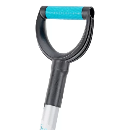 Лопата для уборки снега Palisad 61776, полипропилен, 350х405х1300мм, алюминиевый черенок, ПВХ накладка, LUXE купить в Нижневартовске