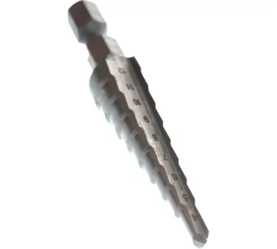Сверло ступенчатое HSS с прямым желобком, 4-12x65, 1/4" (Makita D-40082)