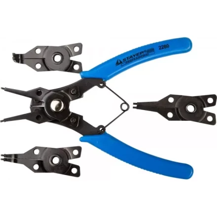 Съемник STAYER "MASTER" стопорных колец, в наборе с 4 насадками 2280 купить в Нижневартовске