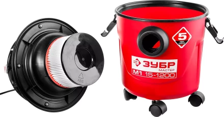 Пылесос хозяйственный М1 ПУ-15-1200 М1 серия МАСТЕР купить в Нижневартовске
