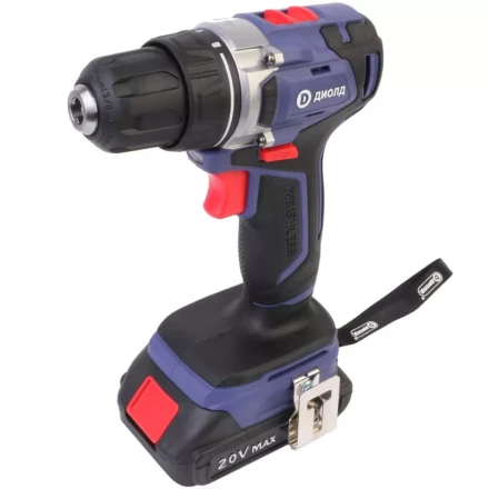 Аккумуляторная дрель-шуруповерт Диолд ДЭА-20Л-08 купить в Нижневартовске