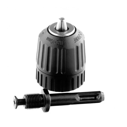 Патрон для дрели БЗП 1-10 мм 1/2 адаптер SDS Plus Сибртех 168087 купить в Нижневартовске