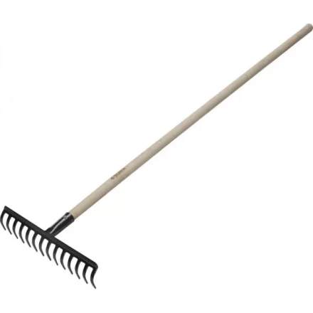 Грабли ЗУБР садовые с черенком, 14 прямых зубцов 4-39583-14 купить в Нижневартовске