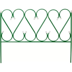 Забор декоративный GRINDA "РЕНЕССАНС", металлический, 50x345см 422263