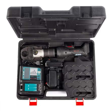 Пресс гидравлический аккумуляторный КВТ ПГРА-СО-32 для монтажа фитингов на трубы PEX, медные и из нержавеющей стали (89617) купить в Нижневартовске