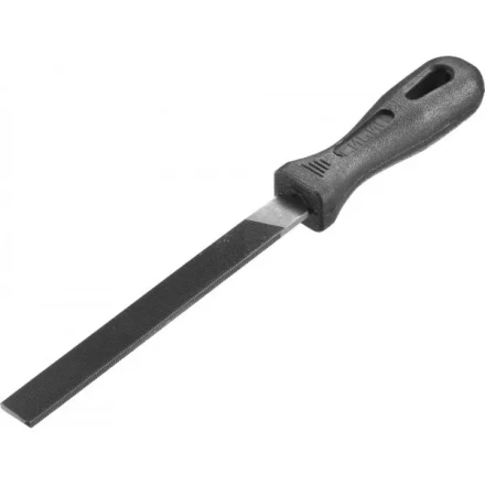 Напильник СИБИН плоский с пластиковой рукояткой, 150мм 16701-15 купить в Нижневартовске