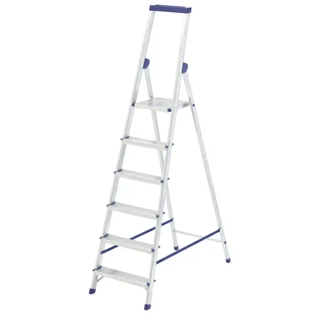 Стремянка алюминиевая с органайзером "УНИВЕРСАЛ" 6 ступеней Сибртех 97896 купить в Нижневартовске