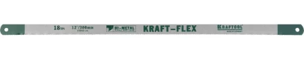 Полотно KRAFTOOL "KRAFT-FLEX" по металлу, Bi-Metal, 18TPI, 300 мм, 10 шт 15942-18-S10 купить в Нижневартовске
