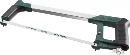 Ножовка по металлу KRAFTOOL "PRO-Kraft", 185 кг рычажное натяжение,обрезиненные рукоятки, биметаллическое полотно, 300 мм 15801_z01 купить в Нижневартовске