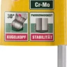 Ключ KRAFTOOL "INDUSTRIE" имбусовый, длинный c шариком, Cr-Mo, хромосатинированное покрытие, HEX 5 27437-5 купить в Нижневартовске