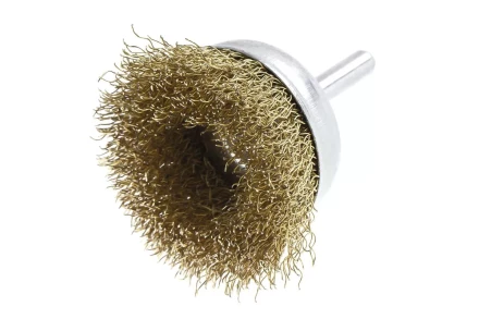 Кордщетка HAMMER чаша 50мм для дрели гофрированная латунированная сталь (207-201) купить в Нижневартовске