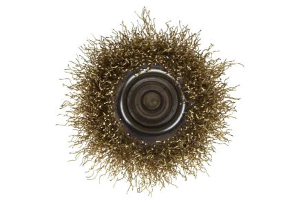 Кордщетка HAMMER чаша 50мм для дрели гофрированная латунированная сталь (207-201) купить в Нижневартовске