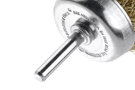 Кордщетка HAMMER чаша 50мм для дрели гофрированная латунированная сталь (207-201) купить в Нижневартовске