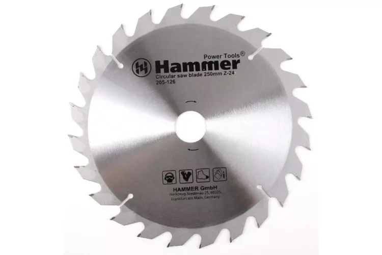Диск пильный твердосплавный HAMMER Ф250х30мм 24зуб. купить в Нижневартовске