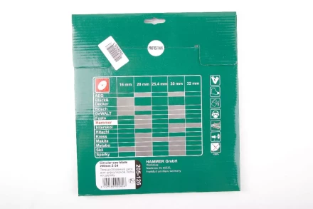 Диск пильный твердосплавный HAMMER Ф250х30мм 24зуб. купить в Нижневартовске