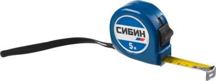 Рулетка СИБИН, пластиковый корпус, 5м/19мм 34020-05-19 купить в Нижневартовске