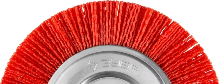 ЗУБР "ПРОФЕССИОНАЛ". Щетка дисковая для дрели, нейлоновая проволока с абразивным покрытием, 63мм 35161-063_z02 купить в Нижневартовске