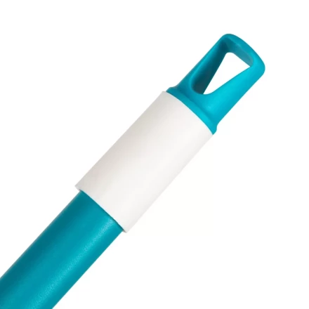 Щетка пластмассовая для чистки ковров, 27 cм, c черенком, 120 см, бирюзовая щетина, Home Palisad 935505 купить в Нижневартовске