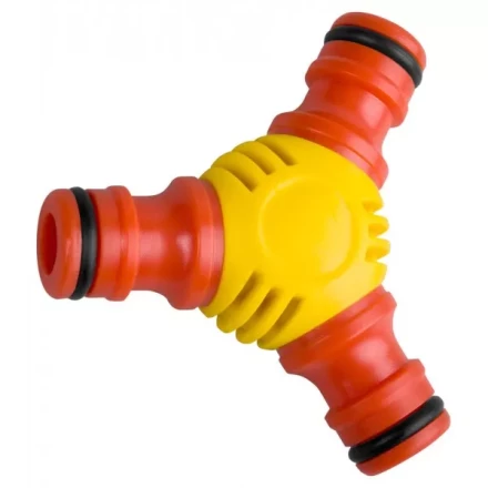 Тройник GRINDA "Premium", пластмассовый с TPR 8-426439 купить в Нижневартовске