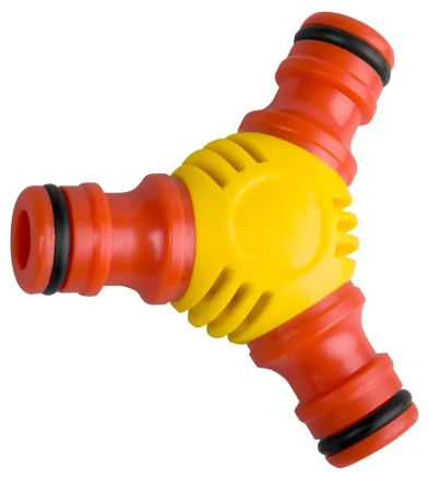 Тройник GRINDA "Premium", пластмассовый с TPR 8-426439 купить в Нижневартовске