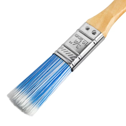 Кисть плоская "Евро" 3/4", искусственная щетина, деревянная ручка MTX 83068 купить в Нижневартовске