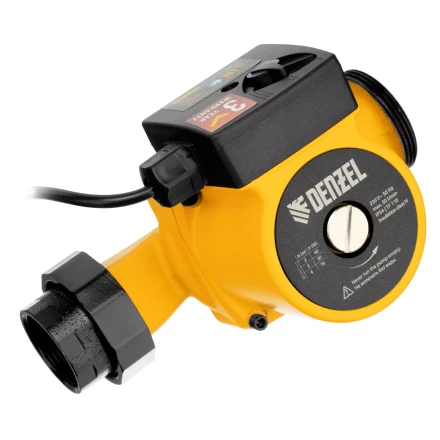 Циркуляционный насос CP32-4, напор 4 м, 50 л/мин, 1 м кабель, монт. длина 180 мм Denzel 99413 купить в Нижневартовске