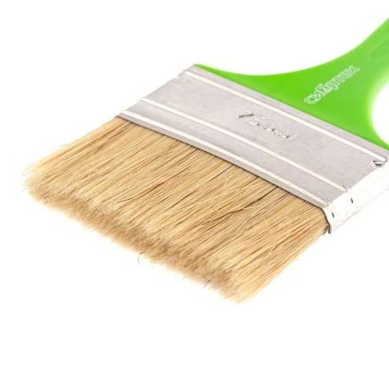 Кисть флейцевая "Евро", 75 x 8, натуральная щетина, пластиковая ручка Сибртех 83303 купить в Нижневартовске