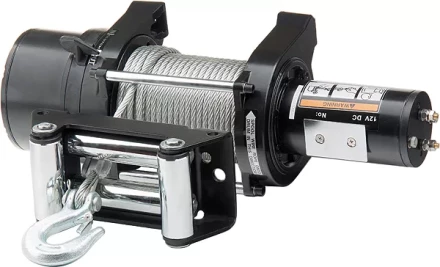 Лебедка автомобильная электрическая 3.6 т 12 В  DENZEL 520455 купить в Нижневартовске