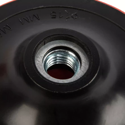 Насадка для дрели и УШМ с липучкой, 115 мм, с адаптером c М14 на d8 Сибртех 76234 купить в Нижневартовске