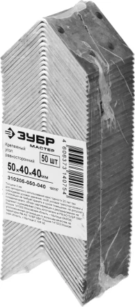 Крепежный угол ЗУБР "МАСТЕР" равносторонний, 50х40х40мм, 50 шт 310205-050-040 купить в Нижневартовске