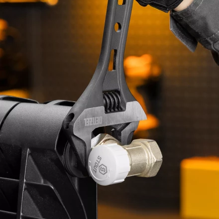 Ключ разводной Denzel 15750, 300 мм, CrV, кованый купить в Нижневартовске