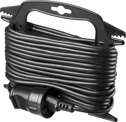 Удлинитель электрический "MAXElectro" на маленькой рамке, 10 м, 1 гнездо, STAYER 55014-10 купить в Нижневартовске