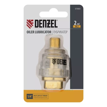 Лубрикатор ML2, 10 бар, 1/4" Denzel 57003 купить в Нижневартовске