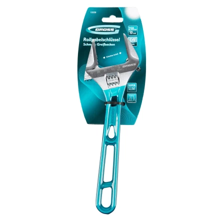 Ключ разводной 250 мм Gross 15559, CrV, облегченный купить в Нижневартовске