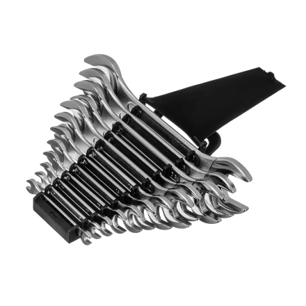 Набор ключей рожковых Matrix 15278, 6 х 32 мм, 12 шт., CrV, хромированные купить в Нижневартовске