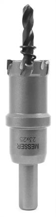ТСТ коронка MESSER 23X25 с центрирующим сверлом и толкающей пружиной купить в Нижневартовске