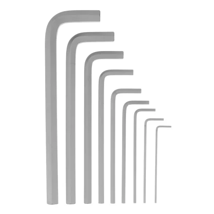 Набор ключей имбусовых, HEX, 2-12 мм, CrV, 9 шт., удлиненные Сибртех 123697 купить в Нижневартовске