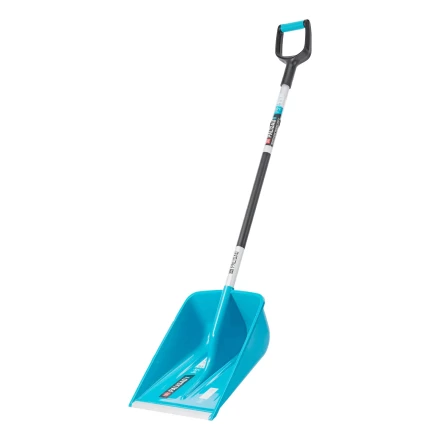 Лопата для уборки снега Palisad 61794, полипропилен, 365х460х1500мм, алюминиевый черенок, ПВХ накладка, LUXE купить в Нижневартовске