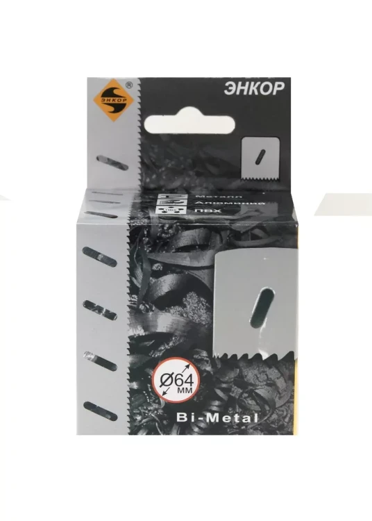 Коронка Bi-Metal Ф64 мм М3 Энкор 24164 купить в Нижневартовске