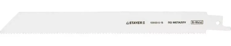 Полотно STAYER "PROFI" S1122VF к саб эл.ножов Bi-Met,унив с перем шаг зубьев,дерев с гвозд,мет,пласт,мет.трубы до 4" 159450-U-18 купить в Нижневартовске