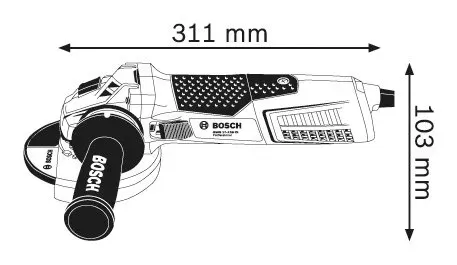 Шлифмашина BOSCH УШМ GWS 19 - 125 СI купить в Нижневартовске